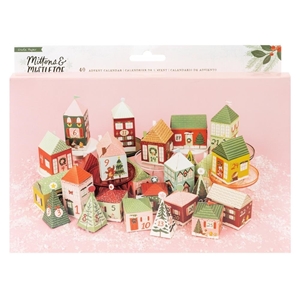Picture of Crate Paper  Advent Calendar - Ημερολόγιο Αντίστροφης Μέτρησης - Mittens & Mistletoe, 40τεμ.