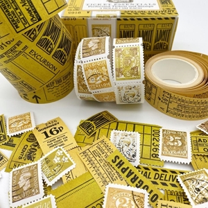 Picture of 49 And Market Vintage Bits Ticket Essentials - Ρολά Διακοσμητικών - Sunbeam, 3τεμ.