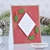 Picture of Spellbinders Glimmer Hot Foil Plate - Glimmer Greetings, Crossed Lines Card front, 2pcs