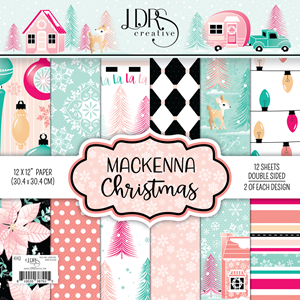 Picture of  LDRS Creative Συλλογή Scrapbooking 12"x12" - McKenna Christmas