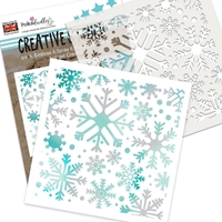 Εικόνα του Polkadoodles Creative Στένσιλ 6"x6" - Beautiful Snowflake