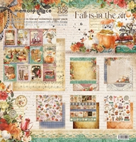 Εικόνα του Memory Place Kawaii Double-Sided Collection Pack Συλλογή Χαρτιών Scrapbooking Διπλής Όψης 12" x 12" - Fall is in the Air