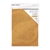 Picture of Tonic Studios Craft Perfect Glitter Cardstock A4 - Welsh Gold, 5τεμ.