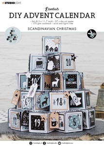 Picture of Studio Light Essentials DIY Advent Calendar - Ημερολόγιο Αντίστροφης Μέτρησης, Scandinavian Christmas, 27τεμ.