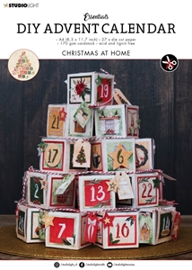 Picture of Studio Light Essentials DIY Advent Calendar - Ημερολόγιο Αντίστροφης Μέτρησης, Christmas at Home, 27τεμ.