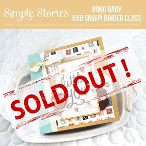 Picture of Μάθημα-in-a-Box: Simple Stories Boho Baby Binder Project Kit