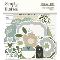 Εικόνα του Simple Stories Διακοσμητικά Εφήμερα - The Simple Life, Journal Bits