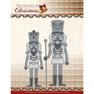 Picture of Yvonne Creations Find It Trading Μήτρες Κοπής - The Wonder Of Christmas, Nutcracker, 2τεμ.