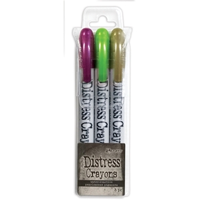 Picture of Tim Holtz Distress Crayons Pearl Set - Halloween 4, 3τεμ.