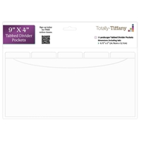 Εικόνα του Totally-Tiffany Tabbed Divider Pockets - Θήκες Αποθήκευσης 9'' x 4'', 5τεμ.