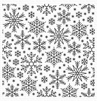 Εικόνα του My Favorite Things Rubber Σφραγίδα για  Background - Snowflake Flurry