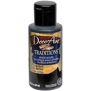 Picture of Ακρυλικό Χρώμα DecoArt Traditions 90ml - Carbon Black