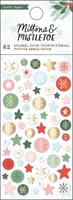 Εικόνα του Crate Paper Enamel Dots Αυτοκόλλητες Πέρλες - Mittens & Mistletoe, 62τεμ.