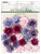 Picture of Studio Light Jenine's Mindful Art Essentials Paper Flowers - Purples & Pinks, 20pcs