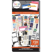 Εικόνα του Happy Planner Sticker Value Pack Μπλοκ με Αυτοκόλλητα - Boldly You, 720τεμ.