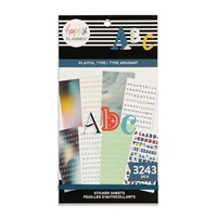 Εικόνα του Happy Planner Sticker Value Pack Μπλοκ με Αυτοκόλλητα - Playful Type, 3256τεμ.