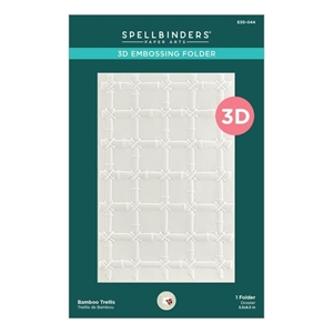 Picture of Spellbinders 3D Embossing Folder Μήτρα Για Ανάγλυφα - Bamboo Trellis