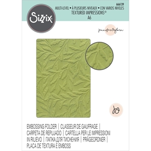 Picture of Sizzix Embossing Folder Μήτρα για Ανάγλυφο - Delicate Leaves