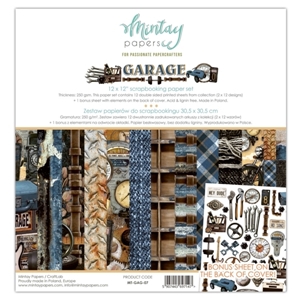 Picture of Mintay Papers Συλλογή Scrapbooking 12"x12" - Garage