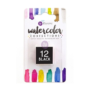 Picture of Prima Marketing Watercolor Confections Pan Refill Χρώμα Ακουαρέλας - Black