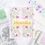 Picture of Pinkfresh Studio Clear Stamp Set 4"X6" - Charming Floral Border, 8pcs
