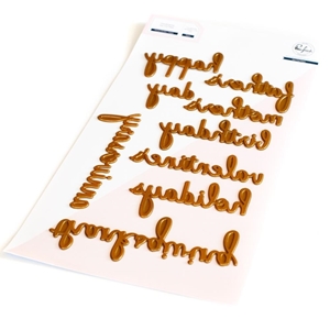 Picture of Pinkfresh Studio Σετ με Hot Foil Plate - Phrase Builder: Happy, 9τεμ.