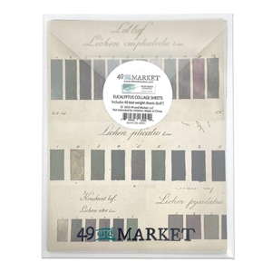 Picture of 49 And Market Χαρτιά για Κολάζ 6" x 8" - Color Swatch: Eucalyptus, 40τεμ.