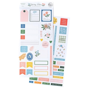 Picture of Pinkfresh Studio Cardstock Stickers - Spring Vibes, 68pcs