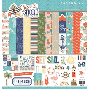 Picture of Photoplay  Συλλογή Χαρτιών Scrapbooking 12" X 12" - Ship To Shore