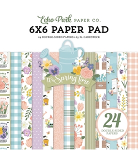 Picture of Echo Park  Double-Sided Paper Pad 6"X6" – It's Spring Time