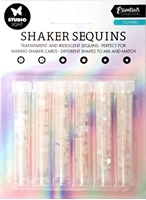Εικόνα του Studio Light Shaker Sequins Διακοσμητικές Πούλιες - Flowers, 6τεμ.