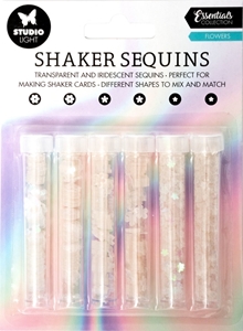 Picture of Studio Light Shaker Sequins Διακοσμητικές Πούλιες - Flowers, 6τεμ.