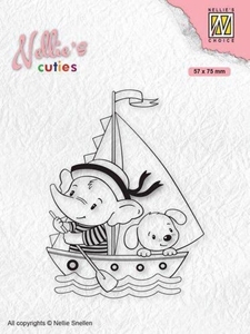 Picture of Nellie Snellen Nellie's Cuties Διάφανες Σφραγίδες - Young Sailors