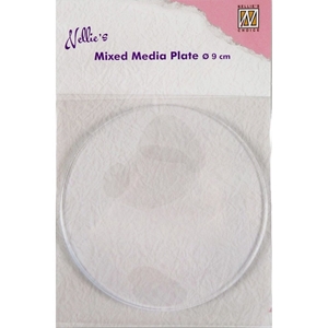 Picture of Nellie Snellen Mixed Media Plate Επιφάνεια Εκτυπώσεων Μονοτυπίας - Κύκλος 9cm