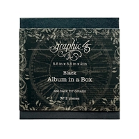 Εικόνα του Graphic 45 Staples Album In A Box - Άλμπουμ, Μαύρο 2τεμ.