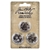 Picture of Tim Holtz Idea-Ology Metal Large Fasteners - Μεγάλα Μεταλλικά Διακοσμητικά Διπλόκαρφα - Antique Silver, Copper & Brass, 90τεμ.
