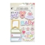 Picture of Little Birdie Welcome To The World Embellishment - Baby Girl, 15pcs