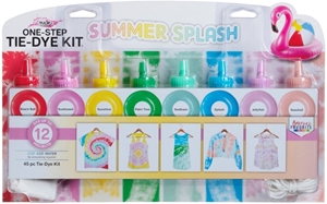 Picture of Tulip One-Step Tie Dye Kit Σετ Βαφής για Ύφασμα - Summer Splash (45 Τεμ/ 12 Projects)