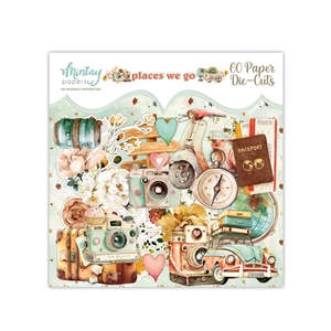 Picture of Mintay Papers Ephemera - Places We Go, 60pcs