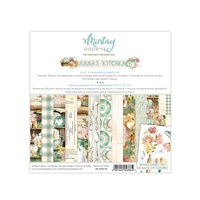 Εικόνα του Mintay Papers Μπλοκ Scrapbooking Διπλής Όψης 6''x 6" - Nana's Kitchen