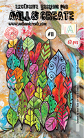 Εικόνα του Aall and Create Διακοσμητικά Εφέμερα - Nr. 11 Doodle Leaves Colour, 53τεμ.