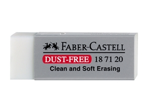 Picture of Faber-Castell Γόμα για Μολύβι και Μελάνι Χωρίς Υπολείμματα Dust-Free 187120