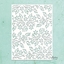 Picture of Mintay Papers Stencil 6"x8" - Flowers 2