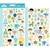 Picture of Dooblebug Mini Cardstock Stickers - Party Time Icons, 100pcs