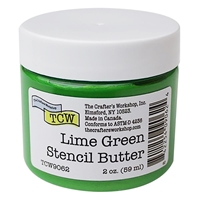 Εικόνα του Crafter's Workshop Stencil Butter Μεταλλική Πάστα Διαμόρφωσης 2oz - Lime Green