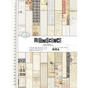 Picture of Elizabeth Craft Designs Double-Sided Paper Pack 7.7"X10" - Reminiscence, The Book 6