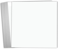 Εικόνα του Scrapbooking Paper Χαρτί Scrapbooking 12'' x 12'' - White, 10τεμ.