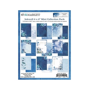 Picture of 49 & Market Double-Sided Mini Collection Pack 6"x8" - Color Swatch: Inkwell
