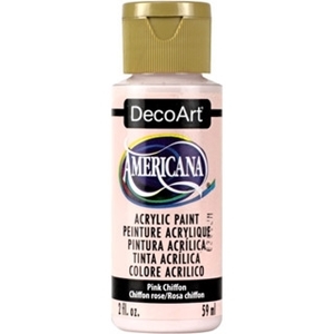 Picture of DecoArt Americana Acrylic Paint 2oz - Pink Chiffon