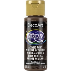 Picture of DecoArt Americana Acrylic Paint 2oz - Burnt Umber